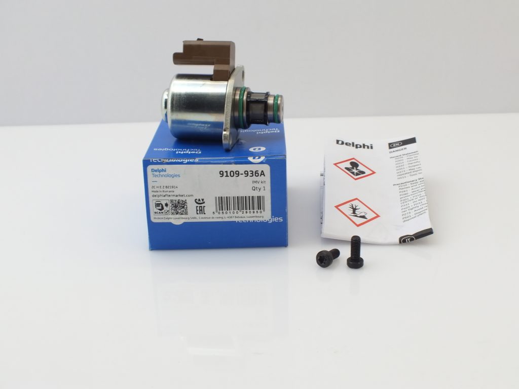 Elektrozawór Pompy 193345 1638151580 Citroen Peugeot Delphi DEL 9109-936A