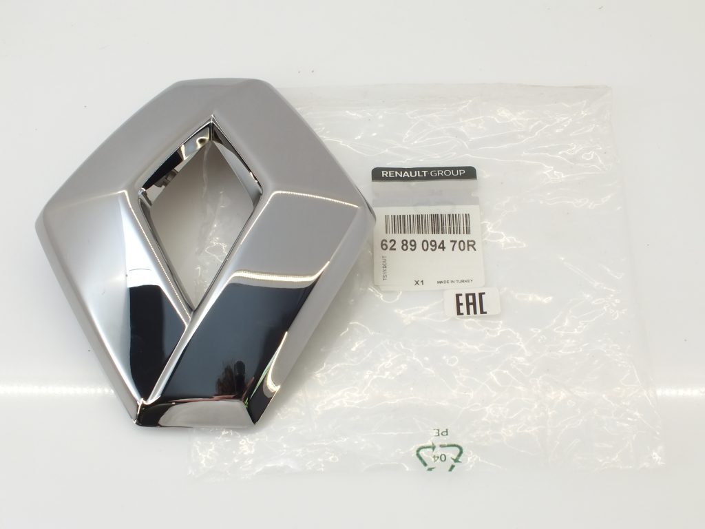 Emblemat Przód Renault 628909470R Oryginał ORG 628909470R