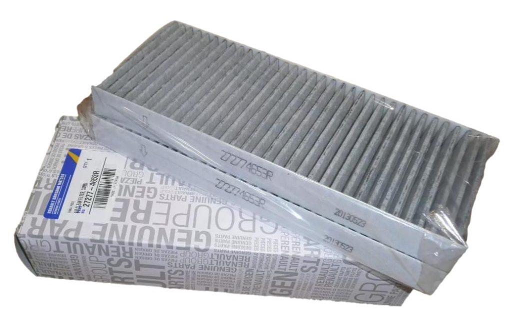 Filtr Kabinowy Węglowy 272774653R Renault Dacia Oryginał ORG 272774653R