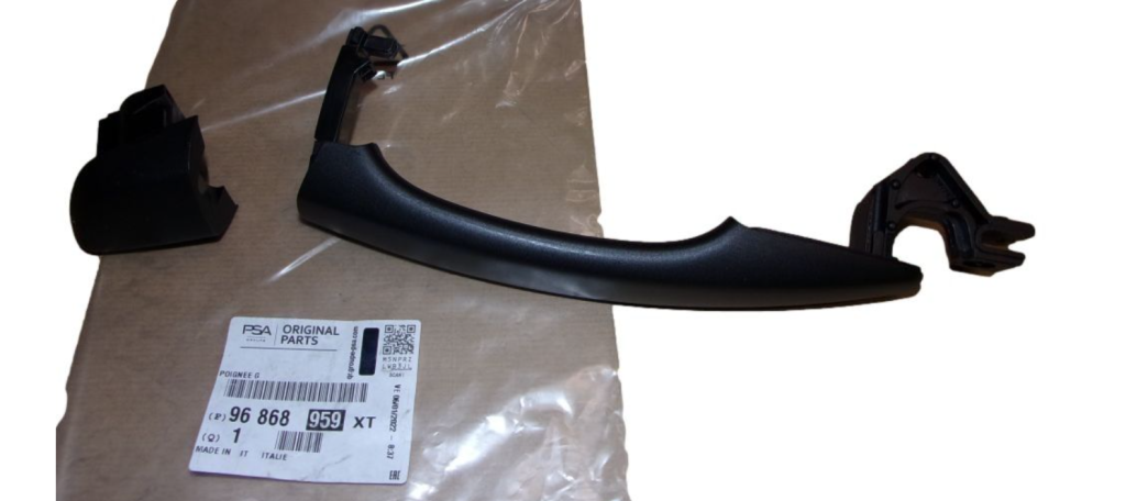 Klamka Drzwi Lewa 96868959XT Citroen Peugeot Oryginał 96868959XT