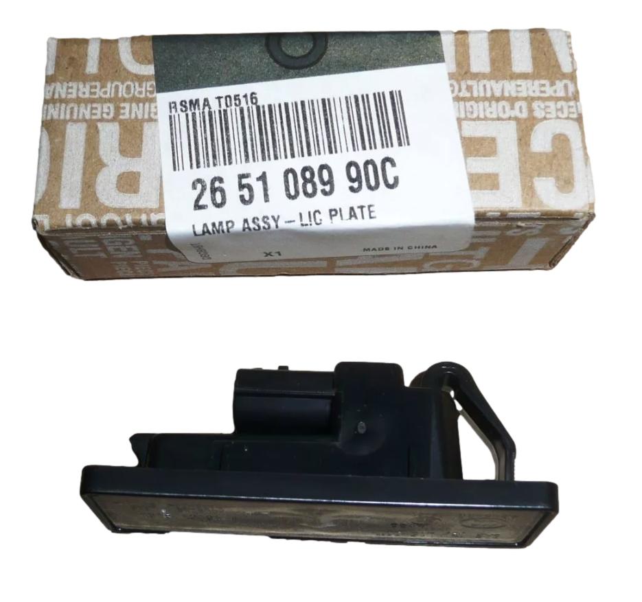 Lampa Oświetlenia Tablicy Rejestracyjnej 265108990C Renault Dacia Oryginał ORG 265108990C