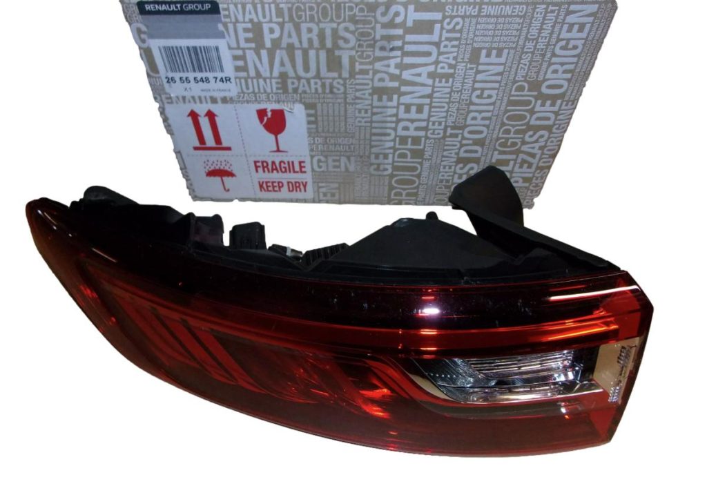 Lampa Tylna Lewa 265554874R Renault Dacia Oryginał 265554874R