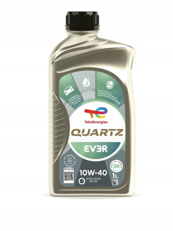 Olej Total 10W40 Quartz Ev3r 1L TOTAL 10W40 EV3R 1L