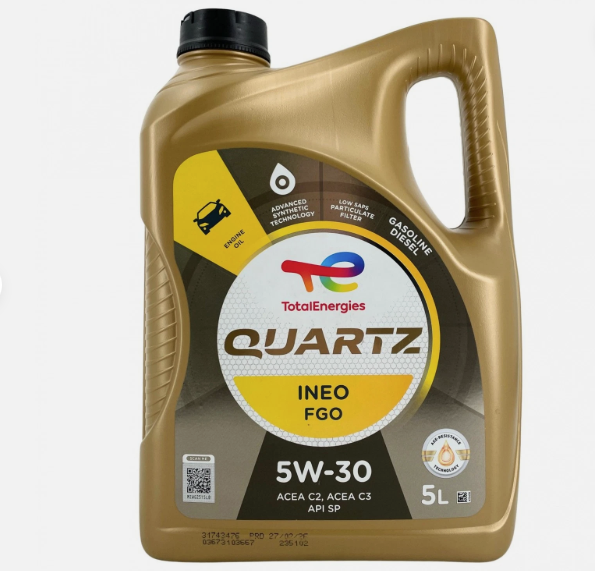 Olej Total 5W30 Quartz Ineo FGO 1L TOTAL 5W30 FGO 1L