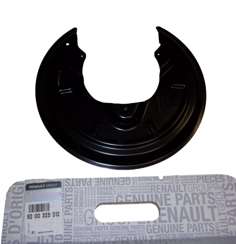 Osłona Tarczy Hamulcowej Tył 8200325312 Renault Dacia Oryginał ORG 8200325312