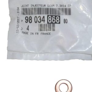 Podkładka Wtrysku 9803486880 Citroen Peugeot Oryginał ORG 9803486880