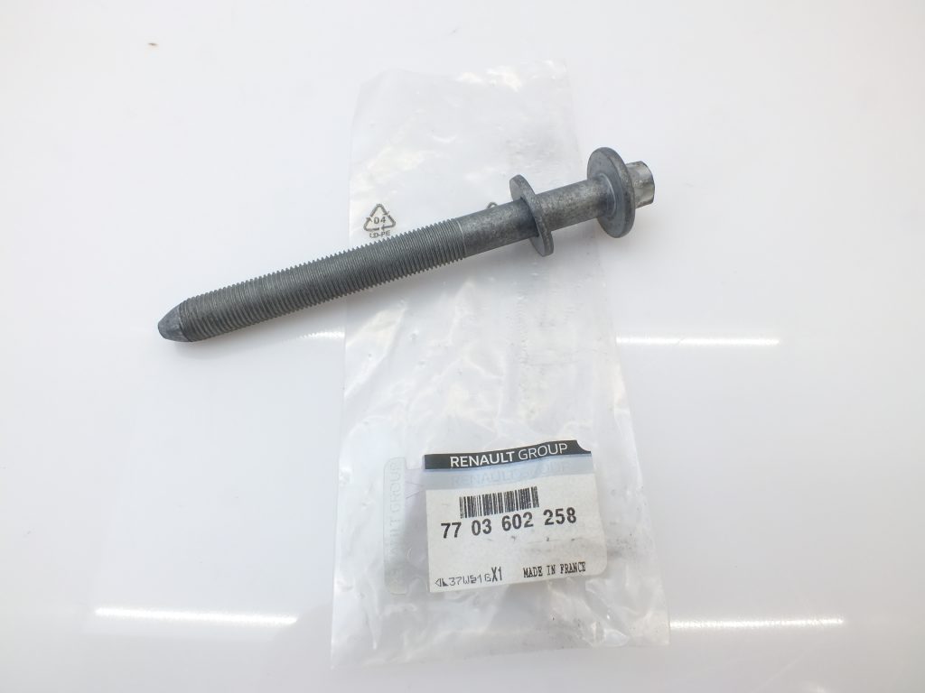 Śruba Wahacza 7703602258 Renault Dacia Oryginał ORG 7703602258
