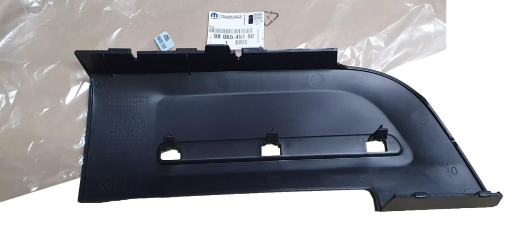 Zaślepka Lewa Przód 9806545180 Peugeot Oryginał 9806545180