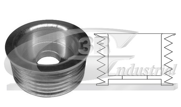 Kolo Pasowe Alternatora 10221 Citroen Peugeot 3RG 3RG 10221