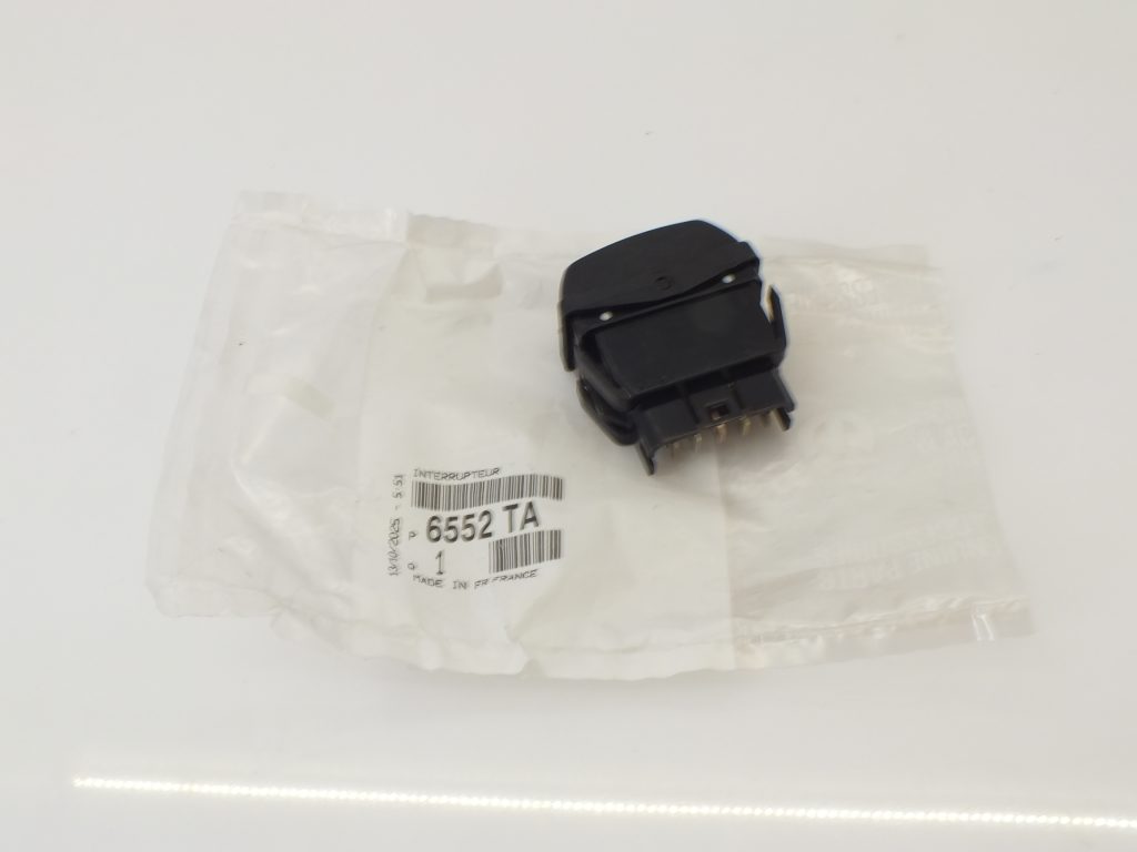 Panel Przełącznik Szyb Citroen Peugeot 6552Ta Oryginał ORG 6552TA